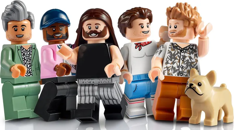 LEGO 10291 Queer Eye – Mieszkanie Fab Five zdjęcie 2