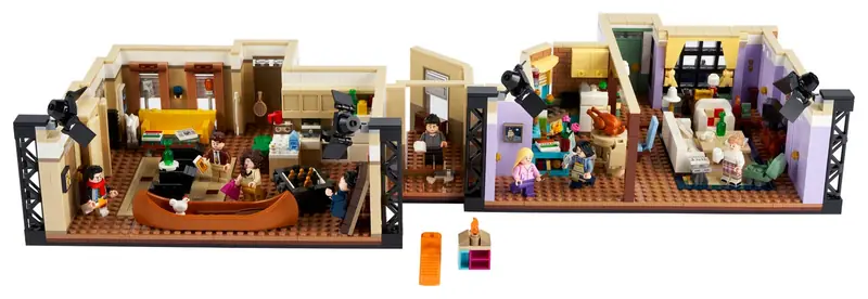 LEGO 10292 Mieszkania z serialu Przyjaciele