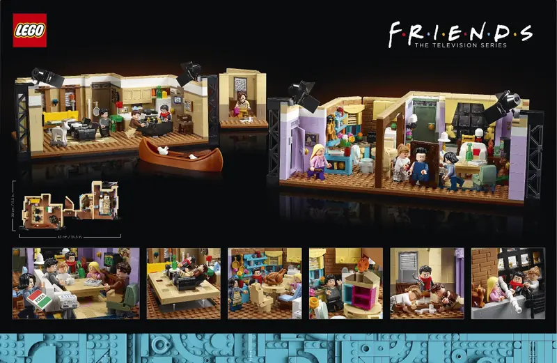 LEGO 10292 Mieszkania z serialu Przyjaciele zdjęcie 36