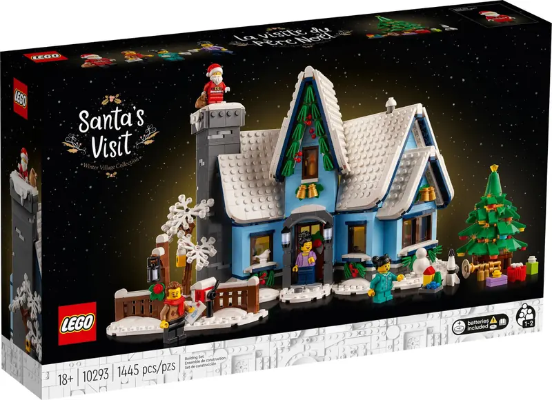 LEGO 10293 Wizyta Świętego Mikołaja zdjęcie 2
