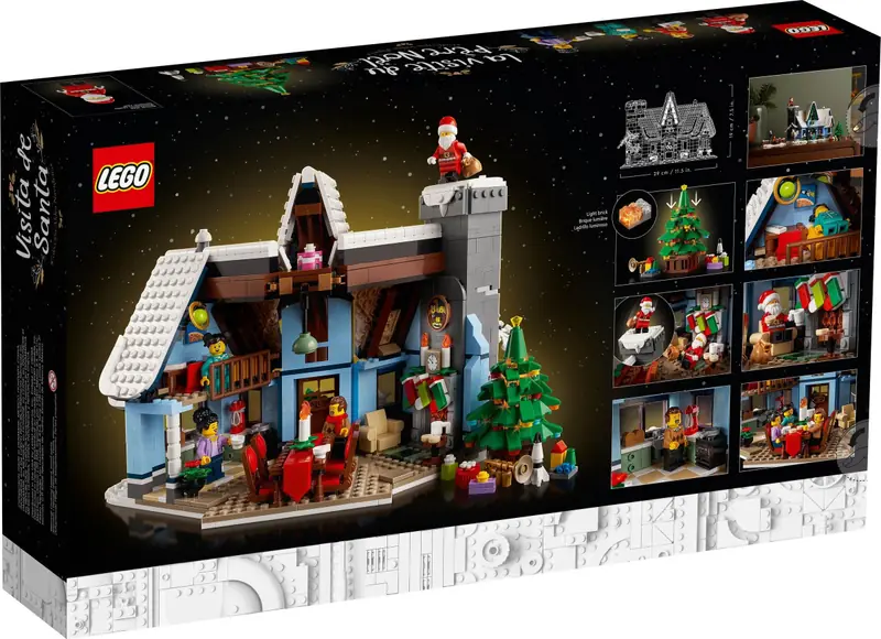 LEGO 10293 Wizyta Świętego Mikołaja zdjęcie 3