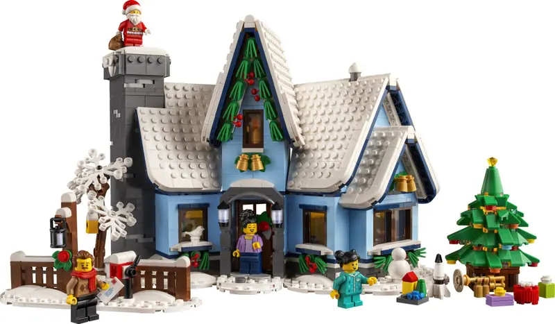 LEGO 10293 Wizyta Świętego Mikołaja zdjęcie 4