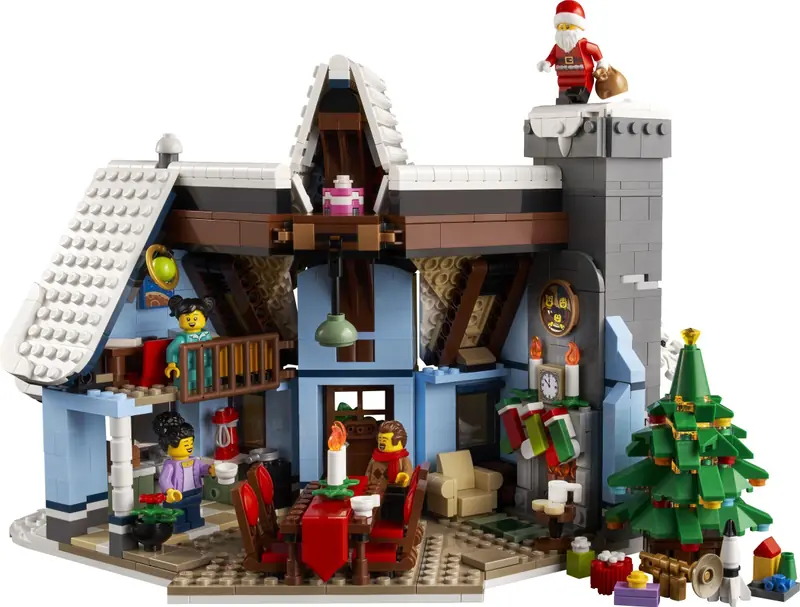 LEGO 10293 Wizyta Świętego Mikołaja zdjęcie 5