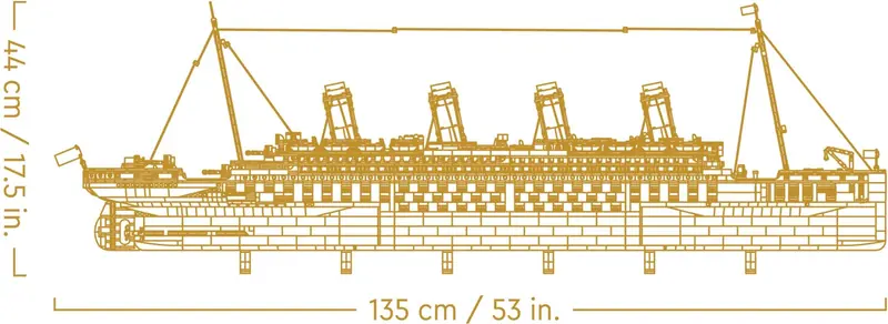 LEGO 10294 Titanic zdjęcie 10