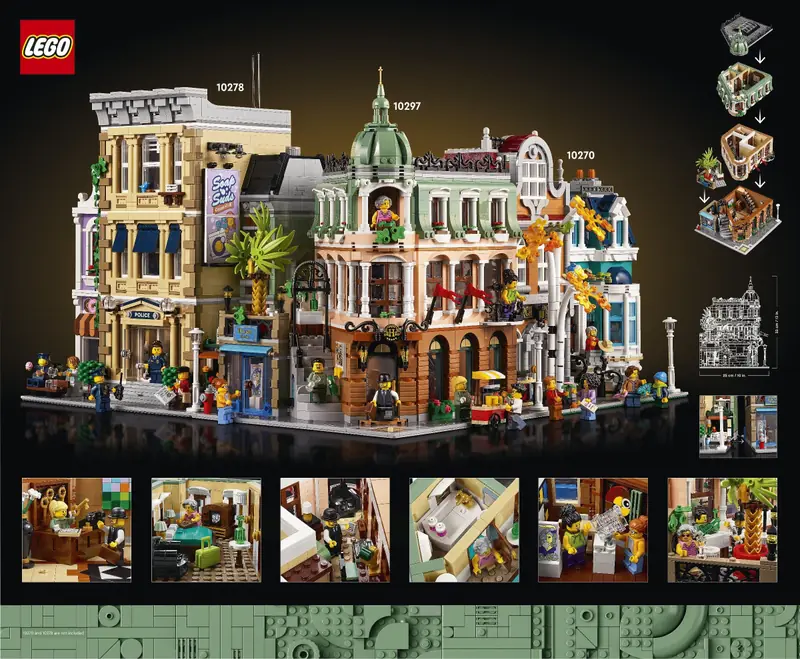 LEGO 10297 Hotel butikowy zdjęcie 19