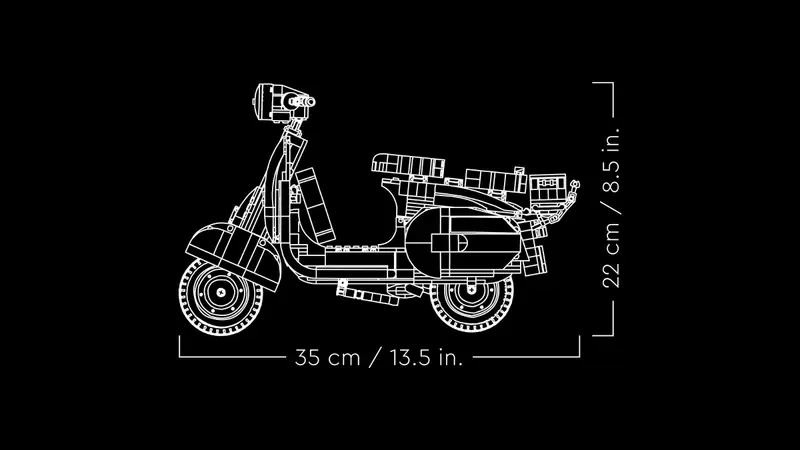 LEGO 10298 Vespa 125 zdjęcie 9