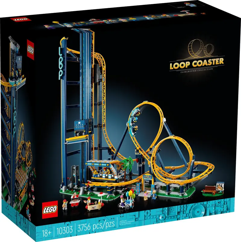LEGO 10303 Kolejka górska z pętlami zdjęcie 2