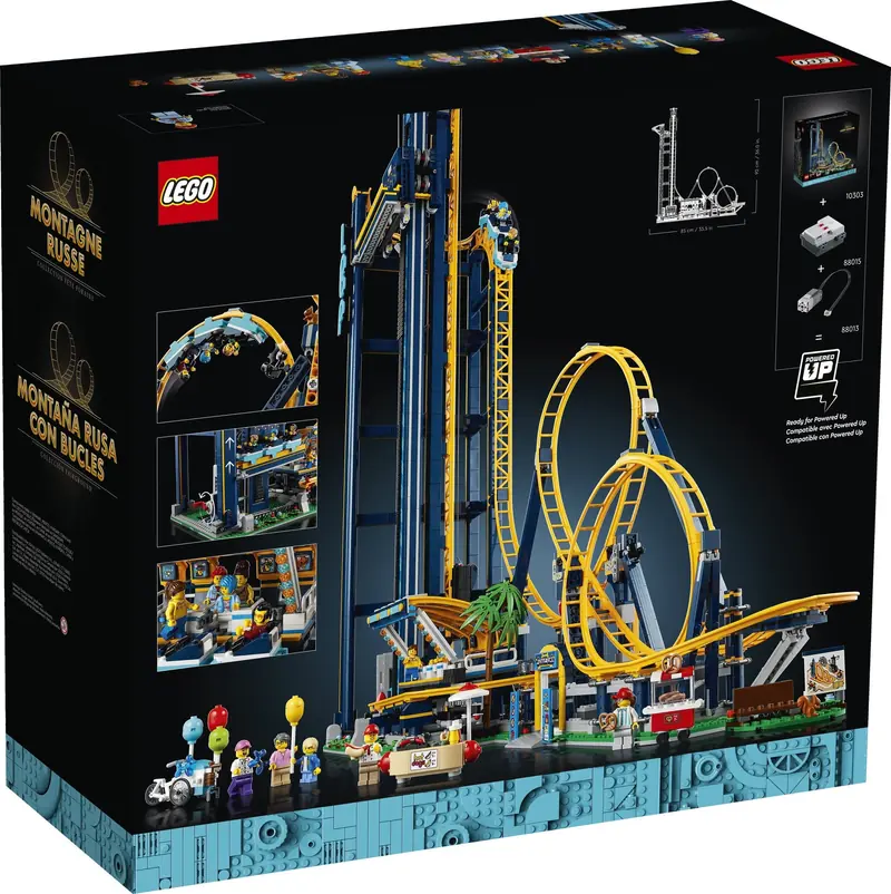 LEGO 10303 Kolejka górska z pętlami zdjęcie 7