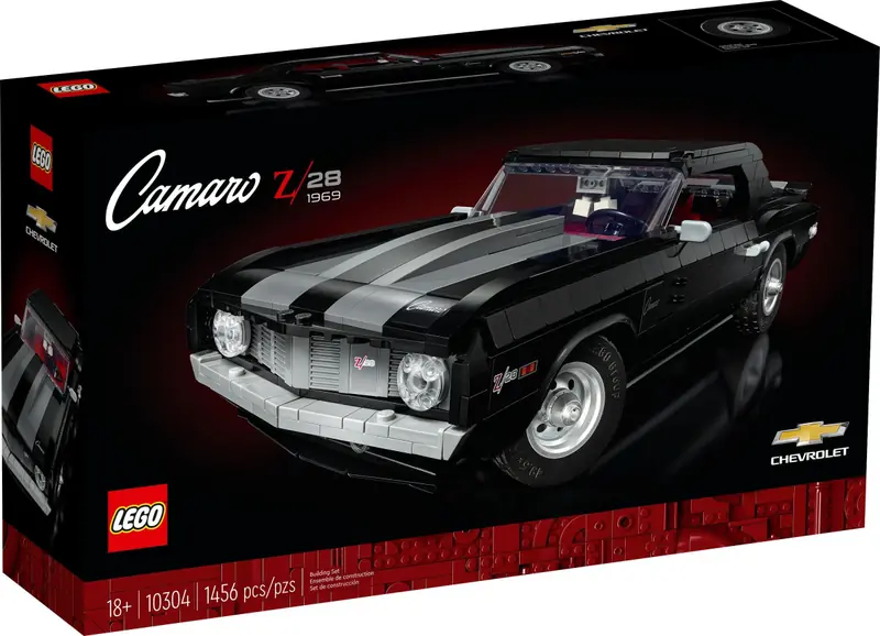 LEGO 10304 Chevrolet Camaro Z28 zdjęcie 7