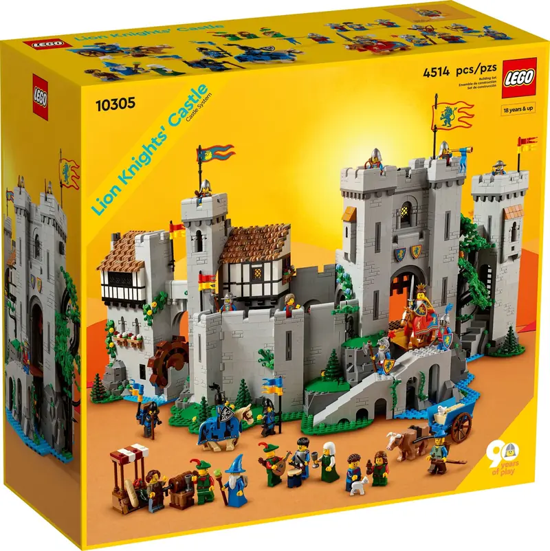LEGO 10305 Zamek rycerzy herbu Lew zdjęcie 2
