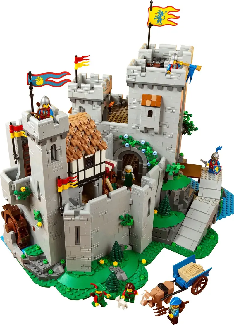 LEGO 10305 Zamek rycerzy herbu Lew zdjęcie 3