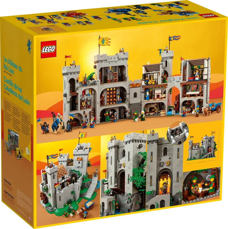 LEGO 10305 Zamek rycerzy herbu Lew zdjęcie 5