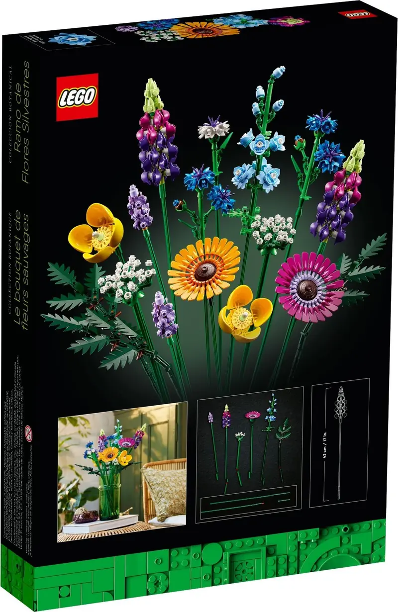 LEGO 10313 Bukiet z polnych kwiatów zdjęcie 7