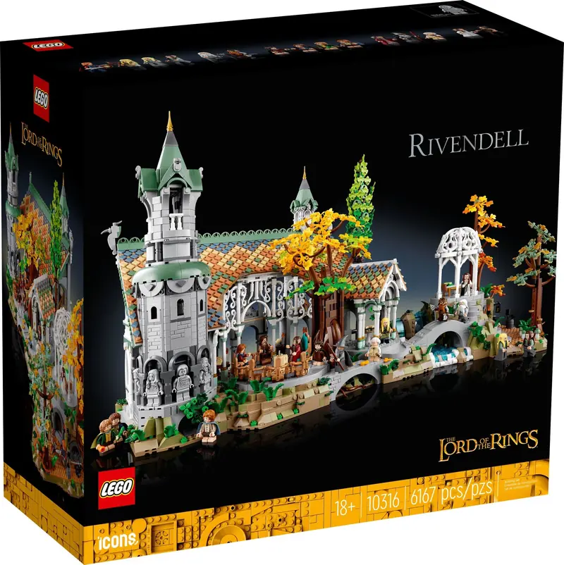 LEGO 10316 WŁADCA PIERŚCIENI: RIVENDELL zdjęcie 2