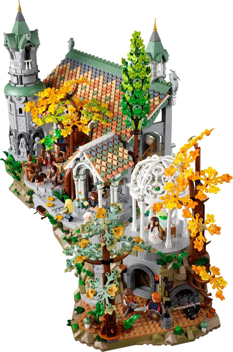 LEGO 10316 WŁADCA PIERŚCIENI: RIVENDELL zdjęcie 6