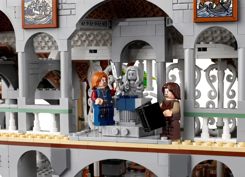 LEGO 10316 WŁADCA PIERŚCIENI: RIVENDELL zdjęcie 9