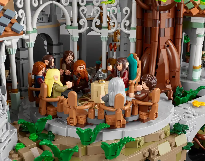 LEGO 10316 WŁADCA PIERŚCIENI: RIVENDELL zdjęcie 11