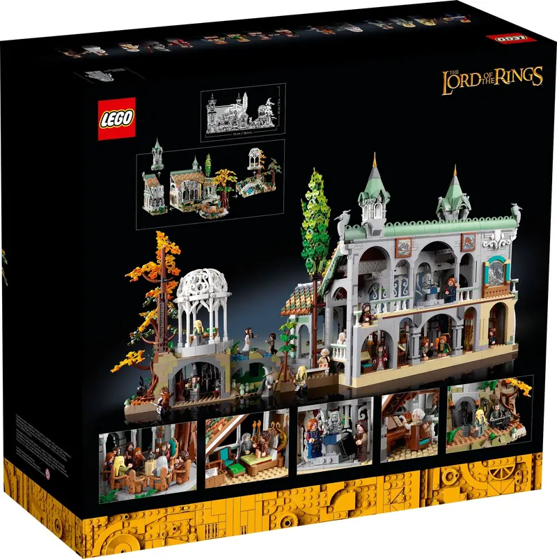 LEGO 10316 WŁADCA PIERŚCIENI: RIVENDELL zdjęcie 3
