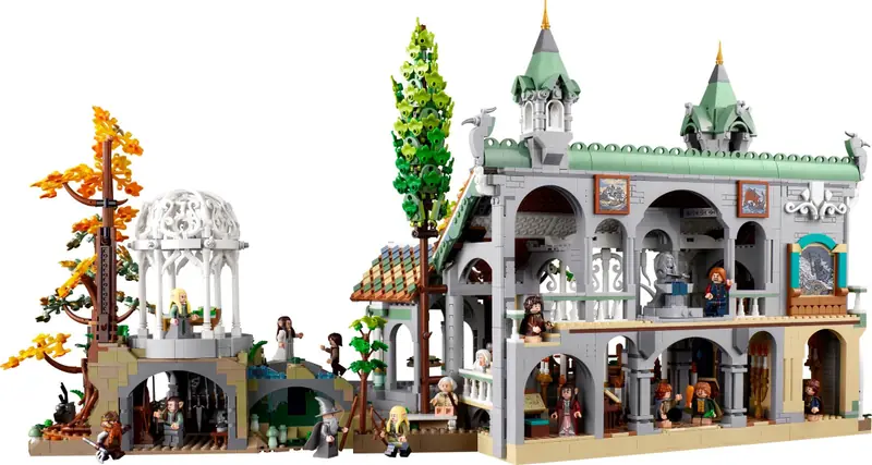 LEGO 10316 WŁADCA PIERŚCIENI: RIVENDELL zdjęcie 4