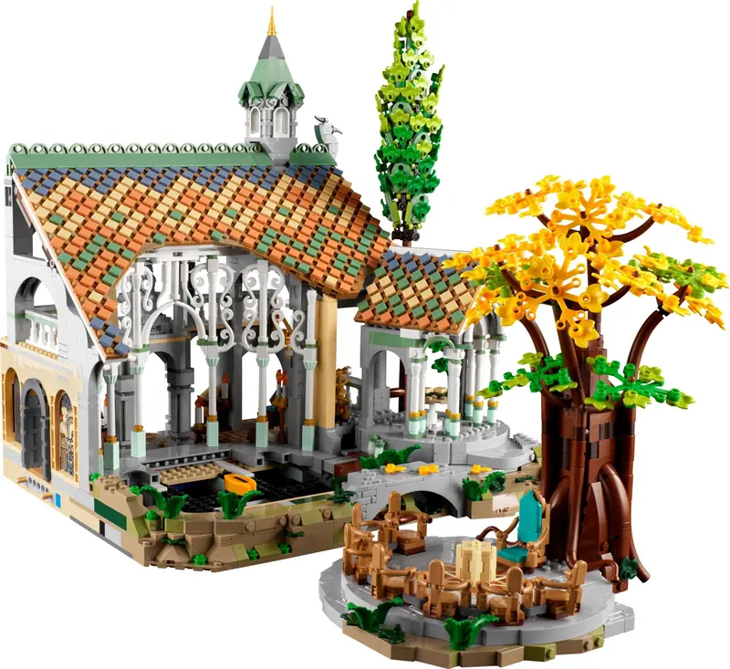 LEGO 10316 WŁADCA PIERŚCIENI: RIVENDELL zdjęcie 5