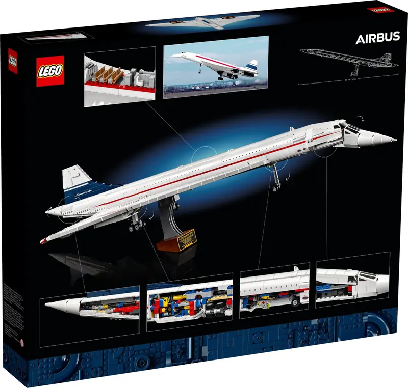 LEGO 10318 Concorde zdjęcie 3