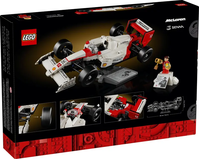 LEGO 10330 McLaren MP4/4 i Ayrton Senna zdjęcie 5