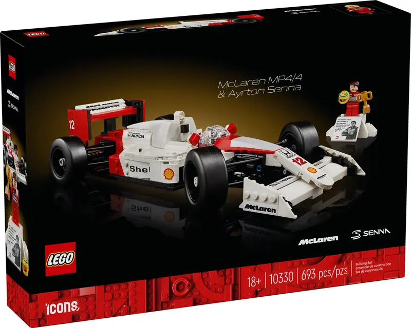 LEGO 10330 McLaren MP4/4 i Ayrton Senna zdjęcie 6