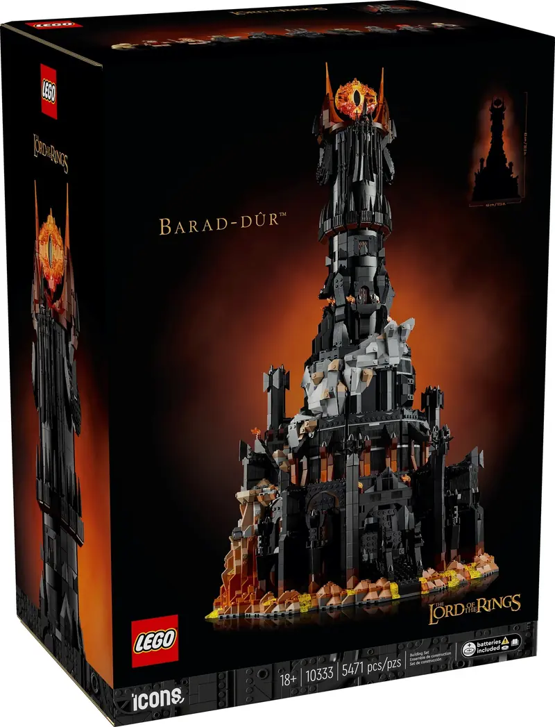 LEGO 10333 Władca pierścieni: Barad-dûr zdjęcie 12
