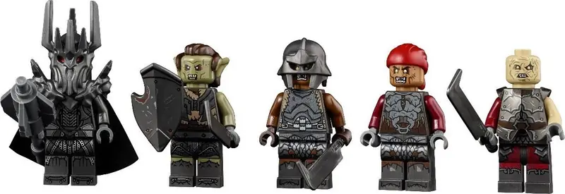 LEGO 10333 Władca pierścieni: Barad-dûr zdjęcie 3