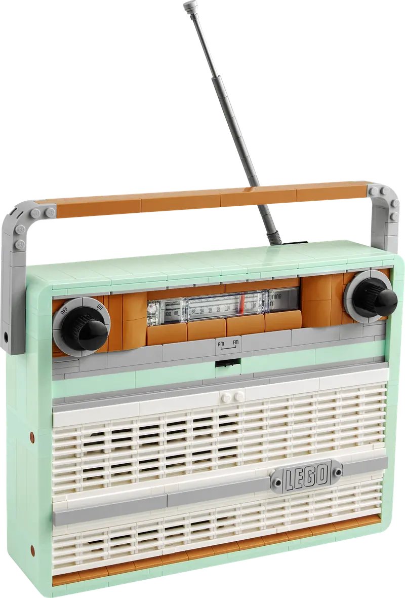 LEGO 10334 Radio w stylu retro