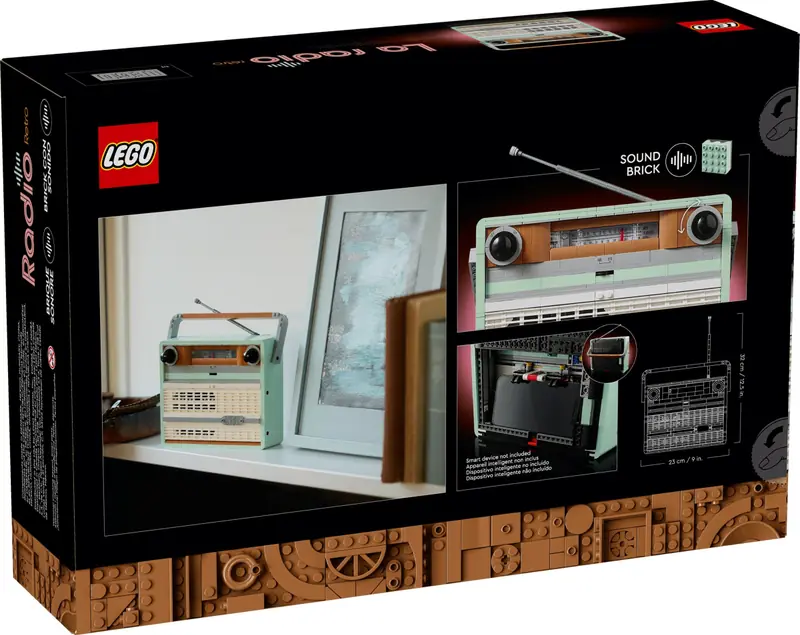 LEGO 10334 Radio w stylu retro zdjęcie 7
