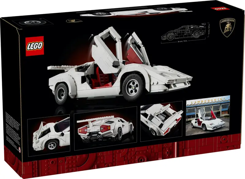 LEGO 10337 Lamborghini Countach 5000 Quattrovalvole zdjęcie 7
