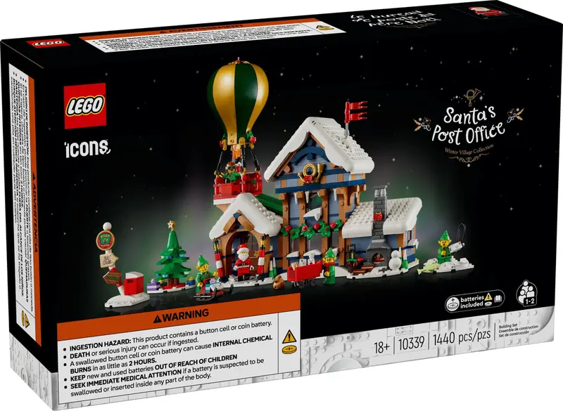 LEGO 10339 Poczta Świętego Mikołaja zdjęcie 5