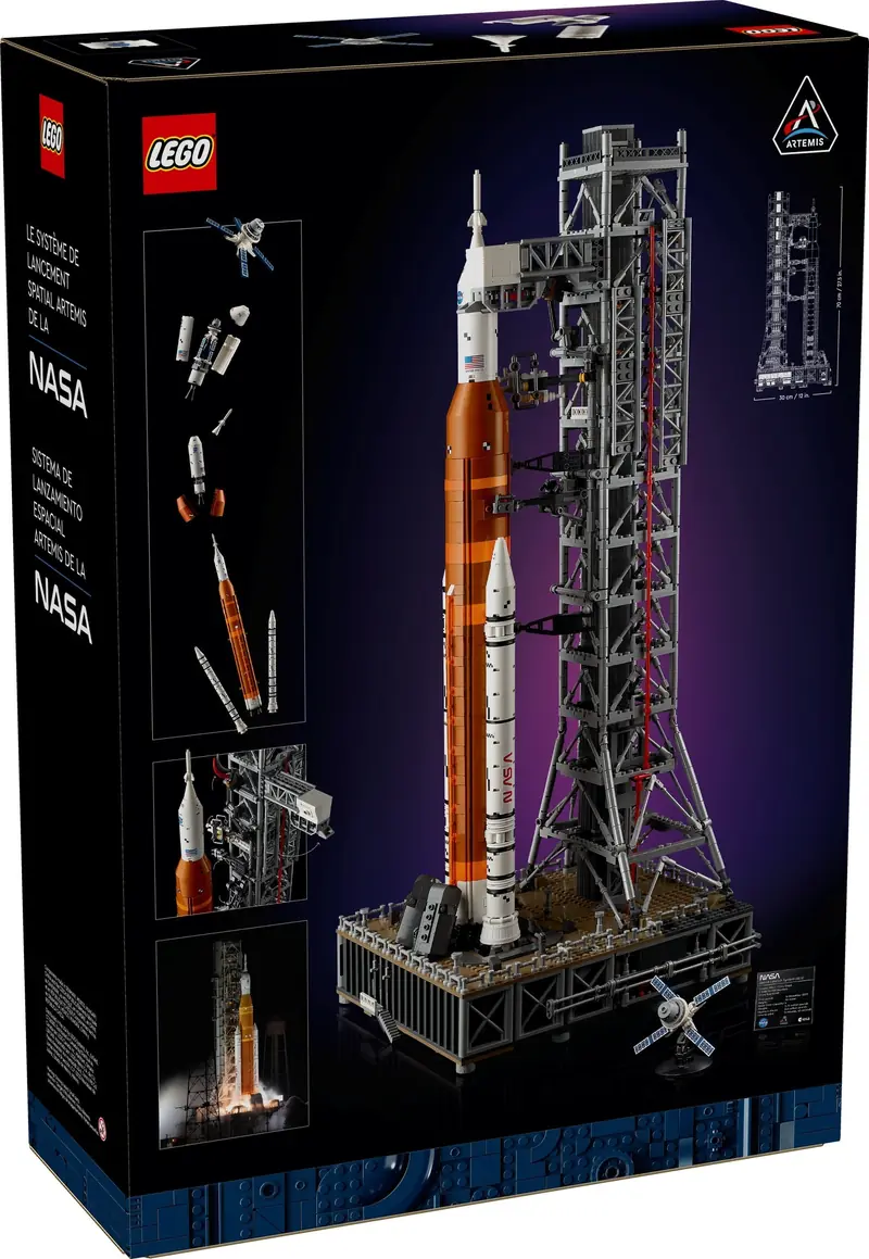 LEGO 10341 Rakieta SLS NASA Artemis zdjęcie 6