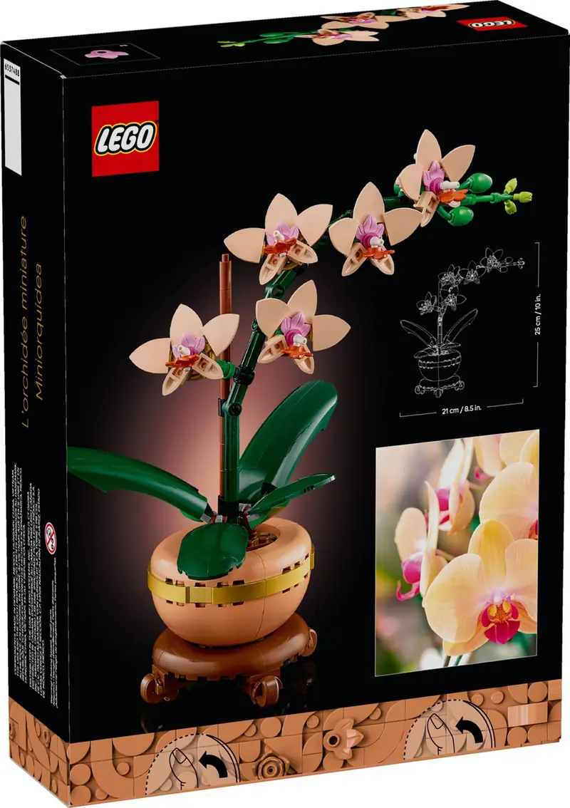 LEGO 10343 Mała orchidea zdjęcie 3