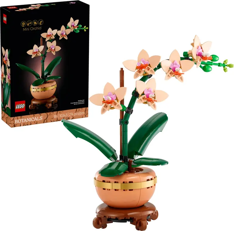LEGO 10343 Mała orchidea zdjęcie 2