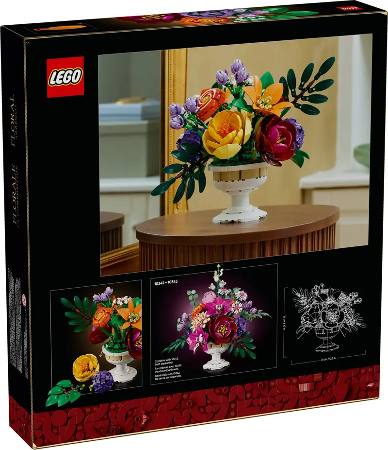 LEGO 10345 Kwiatowa kompozycja zdjęcie 6