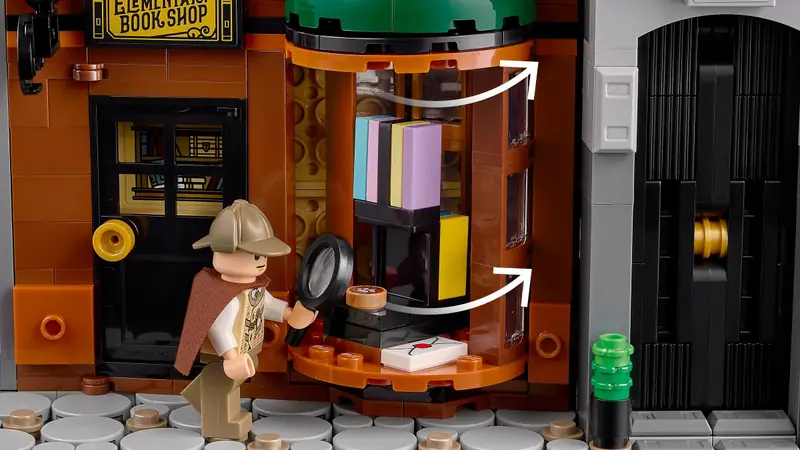 LEGO 10351 Sherlock Holmes: Book nook zdjęcie 13