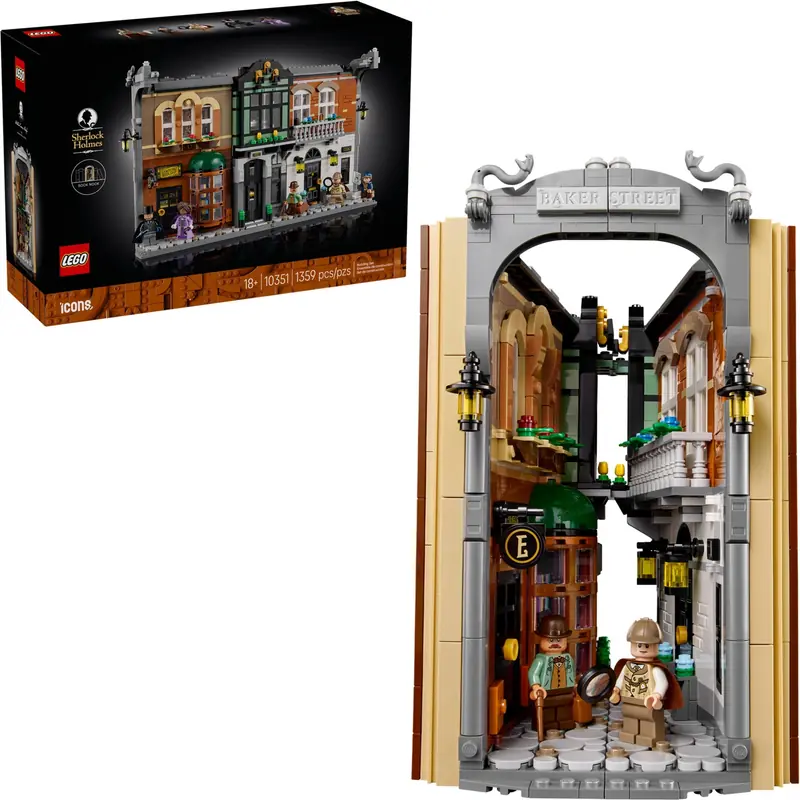 LEGO 10351 Sherlock Holmes: Book nook zdjęcie 3
