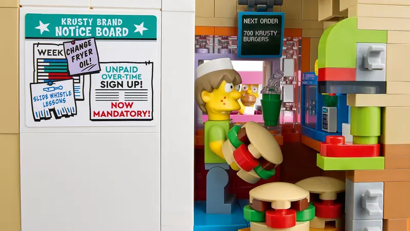 LEGO 10352 The Simpsons: Krusty Burger zdjęcie 13