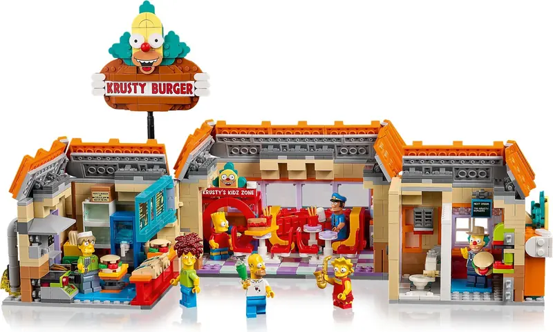 LEGO 10352 The Simpsons: Krusty Burger zdjęcie 6