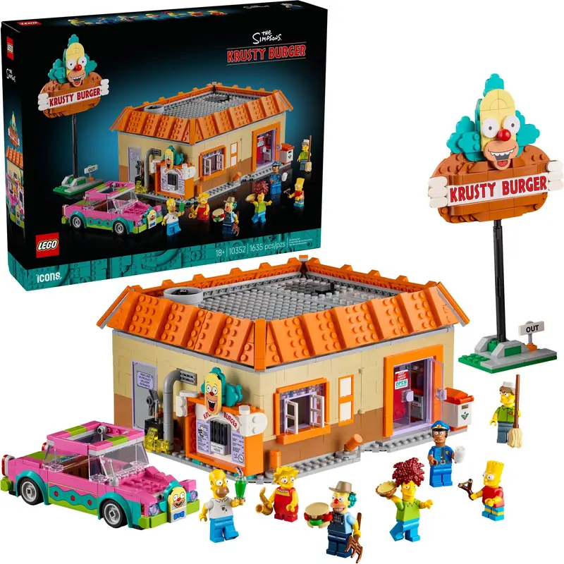 LEGO 10352 The Simpsons: Krusty Burger zdjęcie 3