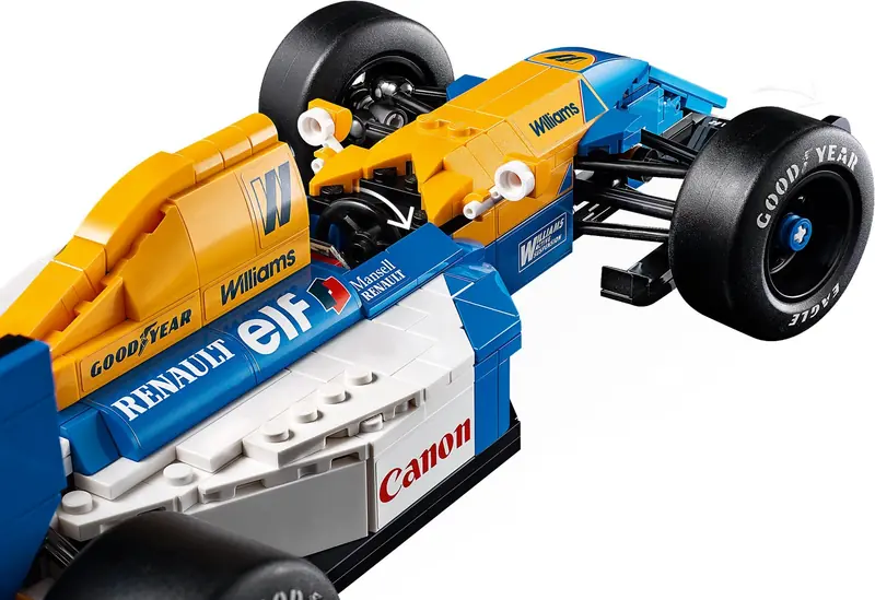 LEGO 10353 Williams Racing FW14B i Nigel Mansell zdjęcie 8