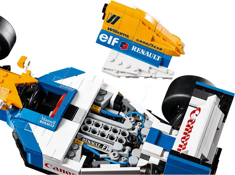 LEGO 10353 Williams Racing FW14B i Nigel Mansell zdjęcie 7