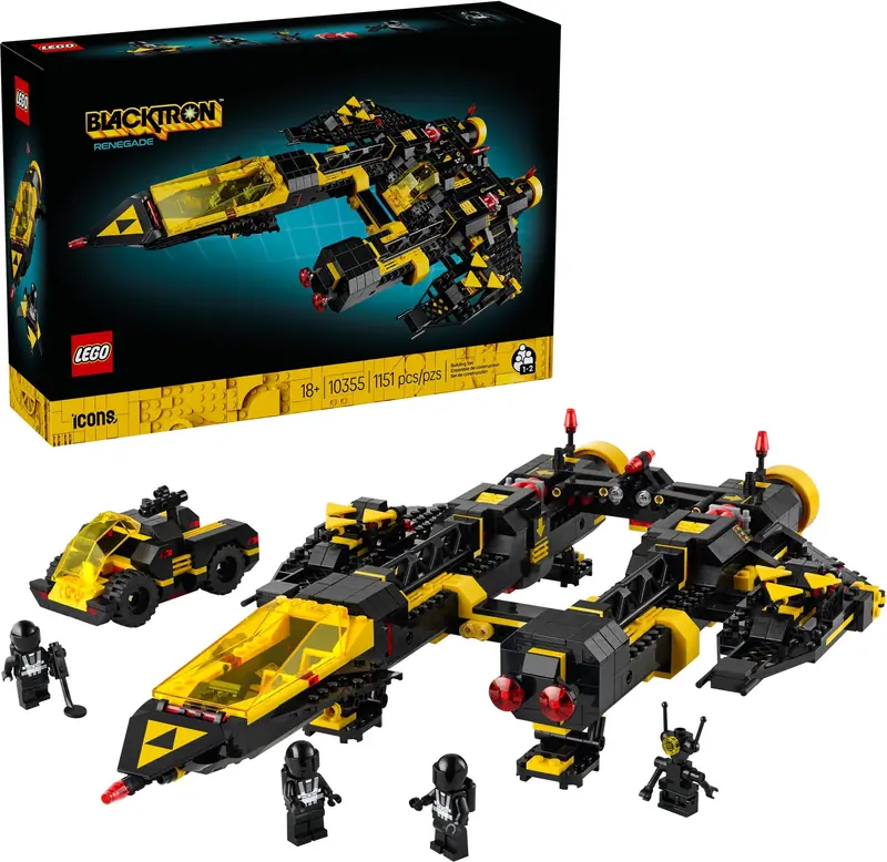 LEGO 10355 Blacktron Renegade zdjęcie 3