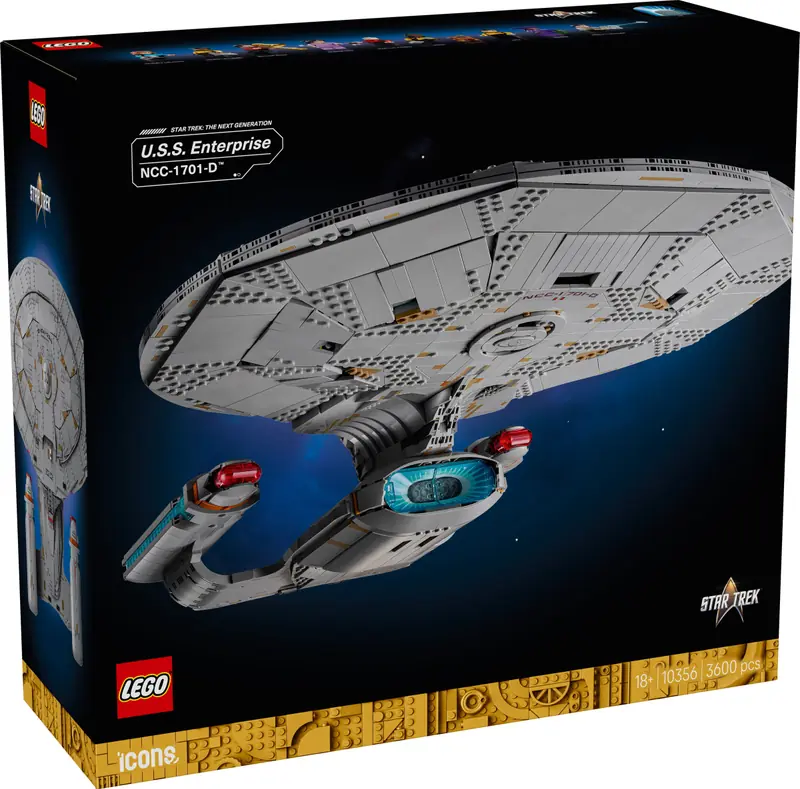 LEGO 10356 Star Trek: U.S.S. Enterprise NCC-1701-D zdjęcie 10