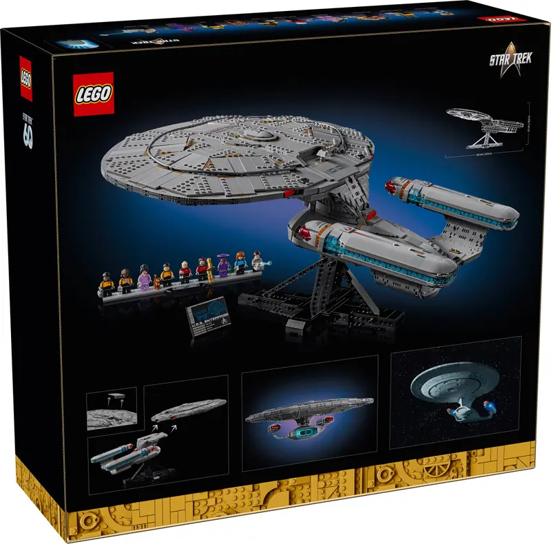 LEGO 10356 Star Trek: U.S.S. Enterprise NCC-1701-D zdjęcie 2