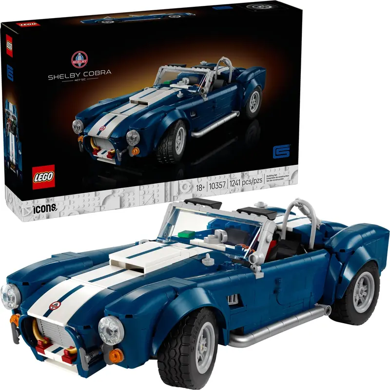 LEGO 10357 Shelby Cobra 427 S/C zdjęcie 3