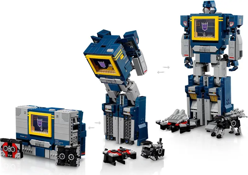 LEGO 10358 Transformers: Soundwave zdjęcie 5
