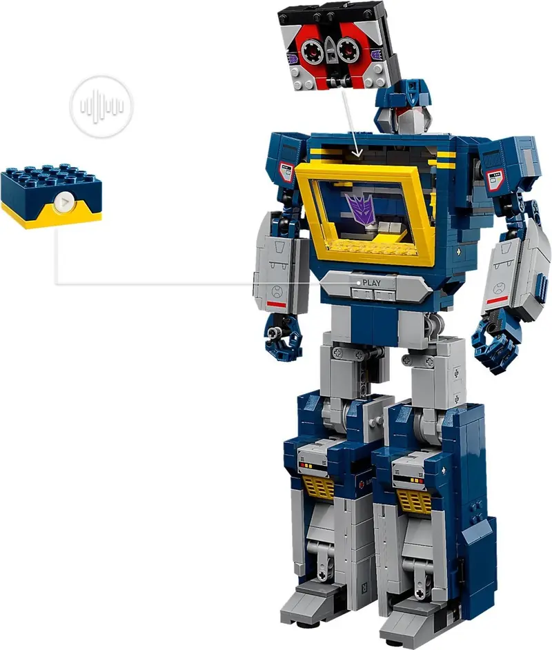LEGO 10358 Transformers: Soundwave zdjęcie 7